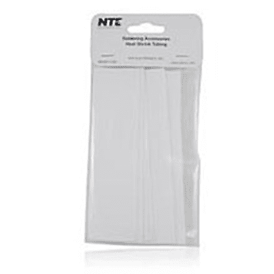 1/2 Dia Assorted Colors 10 Pieces NTE Electronics HS-ASST-12 Thin Wall Heat Shrink Tubing Kit 6 Length 